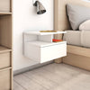 alt="Floating Nightstands 2 pcs White 40x31x27 cm Chipboard"