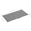 Garden Chair Cushions 4 pcs Grey 100x50x3 cm