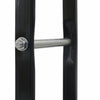 Firewood Rack Black 80x25x200 cm Steel