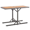 alt="Garden Table Anthracite Poly Rattan and Solid Acacia Wood"