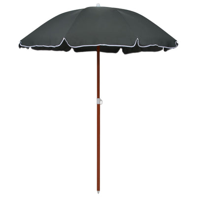 alt="Parasol with Steel Pole 180 cm Anthracite"