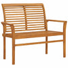 alt="Garden Bench 112 cm Solid Teak Wood"