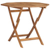 alt="Folding Garden Table 85x85x76 cm Solid Teak Wood"