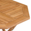 Folding Garden Table 85x85x76 cm Solid Teak Wood