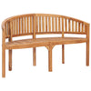 alt="Banana Bench 151 cm Solid Teak Wood"