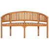Banana Bench 151 cm Solid Teak Wood