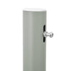 Patio Retractable Side Awning 100x300 cm Black