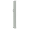 Patio Retractable Side Awning 100x500 cm Cream