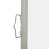 Patio Retractable Side Awning 100x500 cm Cream