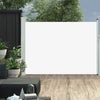 alt="Patio Retractable Side Awning 100x500 cm Cream"
