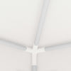 Party Tent with 4 Mesh Sidewalls 2.5x2.5 m White