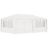 Professional Party Tent with Side Walls 4x6 m White 90 g/m²