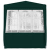 Professional Party Tent with Side Walls 2x2 m Green 90 g/m²