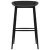 Bar Chairs 4 pcs Black