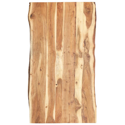 alt="Table Top Solid Acacia Wood 120x(50-60)x3.8 cm"