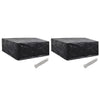 alt="Garden Furniture Covers 2 pcs 10 Eyelets 260x260x90 cm"