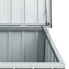 Garden Storage Box Grey 109x67x65 cm