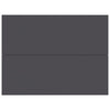 Bedside Cabinets 2 pcs Grey 40x30x30 cm Chipboard
