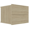 Bedside Cabinet Sonoma Oak 40x30x30 cm Chipboard
