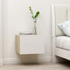 alt="Bedside Cabinets 2 pcs White and Sonoma Oak 40x30x30 cm Chipboard"