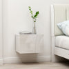 alt="Bedside Cabinets 2 pcs High Gloss White 40x30x30 cm Chipboard"