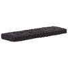 alt="Pallet Floor Cushion Cotton 120x40x7 cm Black"
