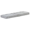 alt="Pallet Floor Cushion Cotton 120x40x7 cm Grey"
