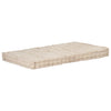 alt="Pallet Floor Cushion Cotton 120x80x10 cm Beige"