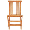 3 Piece Folding Bistro Set Solid Teak Wood