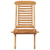Folding Garden Chair Solid Teak Wood