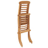 Folding Garden Chair Solid Teak Wood