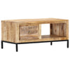 alt="Coffee Table 88x50x42 cm Solid Mango Wood""