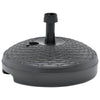 Umbrella Base Sand/Water Filled 20 L Anthracite Plastic