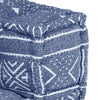 Modular Pouffe Indigo Fabric
