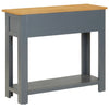 Console Table 83x30x73 cm Solid Oak Wood