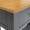 Console Table 83x30x73 cm Solid Oak Wood