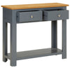 Console Table 83x30x73 cm Solid Oak Wood
