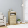 alt="Drawer Cabinet Sonoma Oak 40x50x76 cm Chipboard"