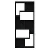 Book Cabinet Black 67x24x161 cm Chipboard
