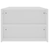 Coffee Table White 100x60x42 cm Chipboard