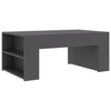 Coffee Table Grey 100x60x42 cm Chipboard