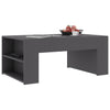 Coffee Table Grey 100x60x42 cm Chipboard