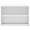 Coffee Table High Gloss White 100x60x42 cm Chipboard