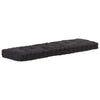 Pallet Floor Cushions 2 pcs Cotton Black
