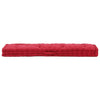 Pallet Floor Cushions 2 pcs Cotton Burgundy