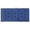Pallet Floor Cushions 2 pcs Cotton Light Blue