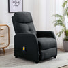 alt="Massage Recliner Dark Grey Fabric"