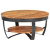 Coffee Table 65x65x32 cm Solid Acacia Wood