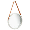 alt="Wall Mirror with Strap 40 cm Silver"