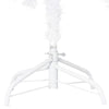 Artificial Christmas Tree with Thick Branches White 210 cm PVC
